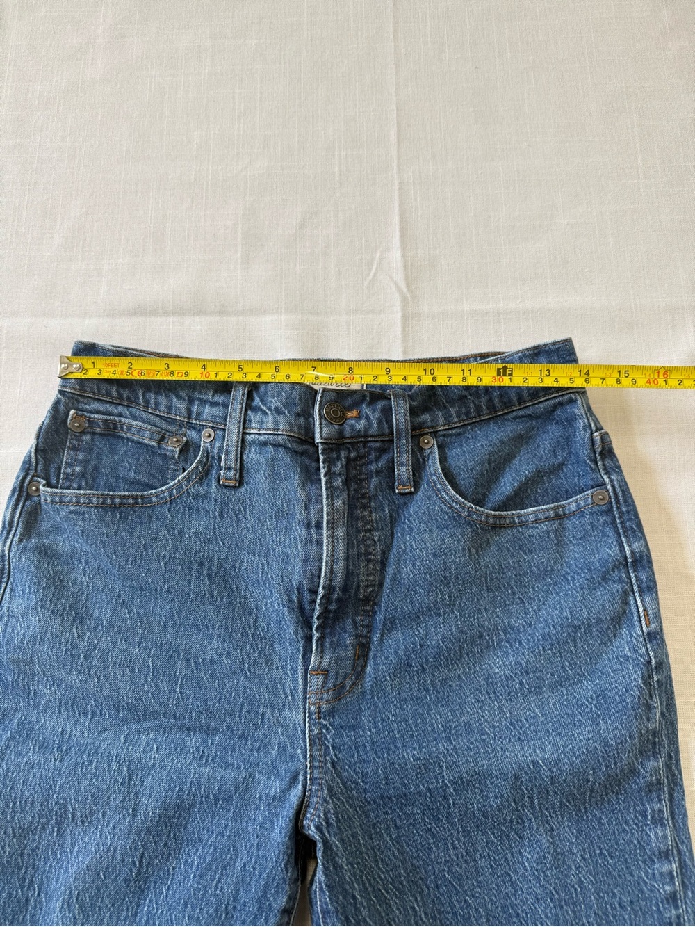 Madewell Blue The Perfect Vintage Jeans Size 28 - Picture 4 of 9